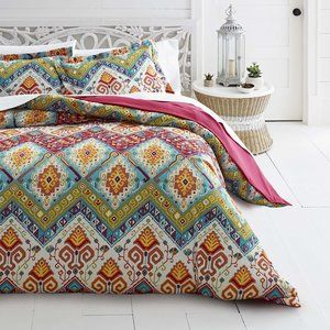 Queen Duvet Cover - Azalea Skye Moroccan Nights, QUEEN